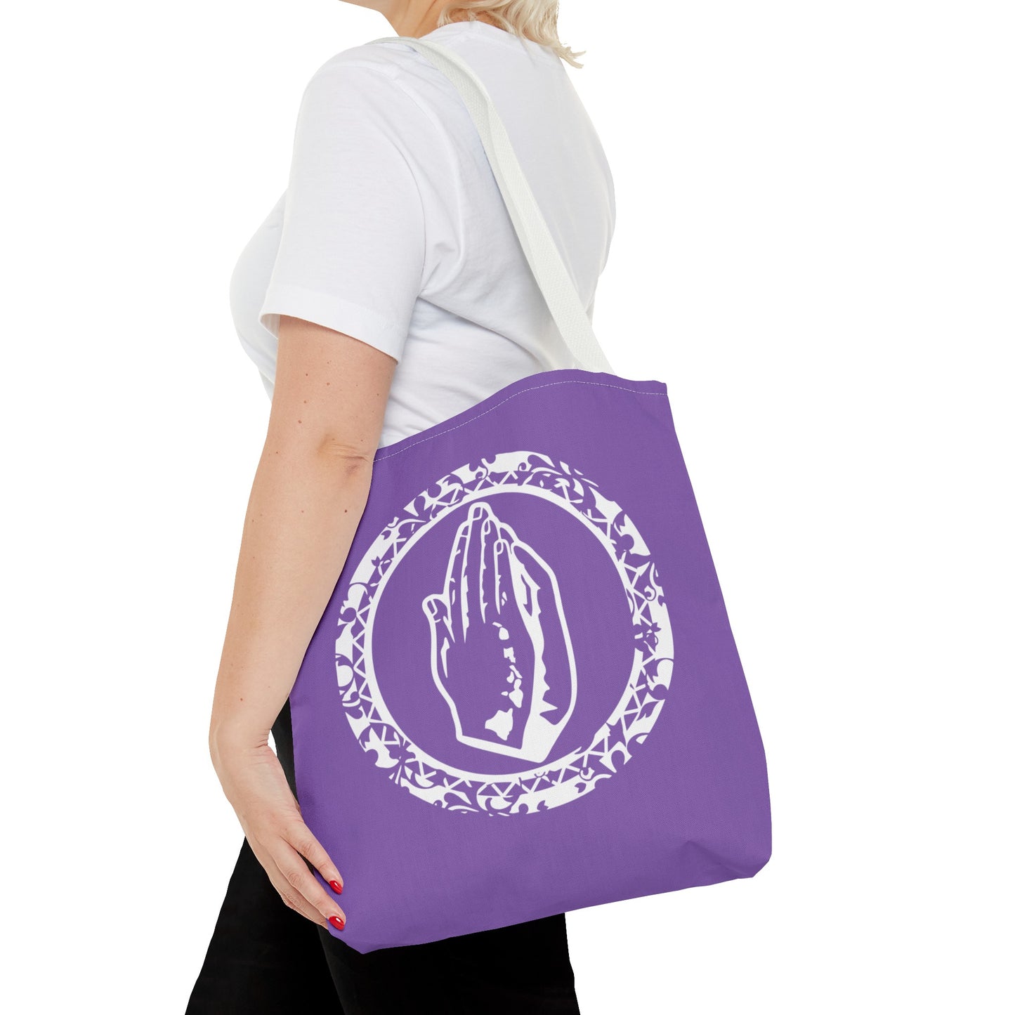 Purple SoBlesd Tote Bag