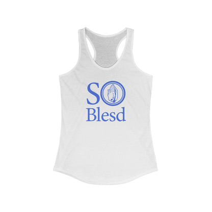 Stacked Logo Racerback Tank