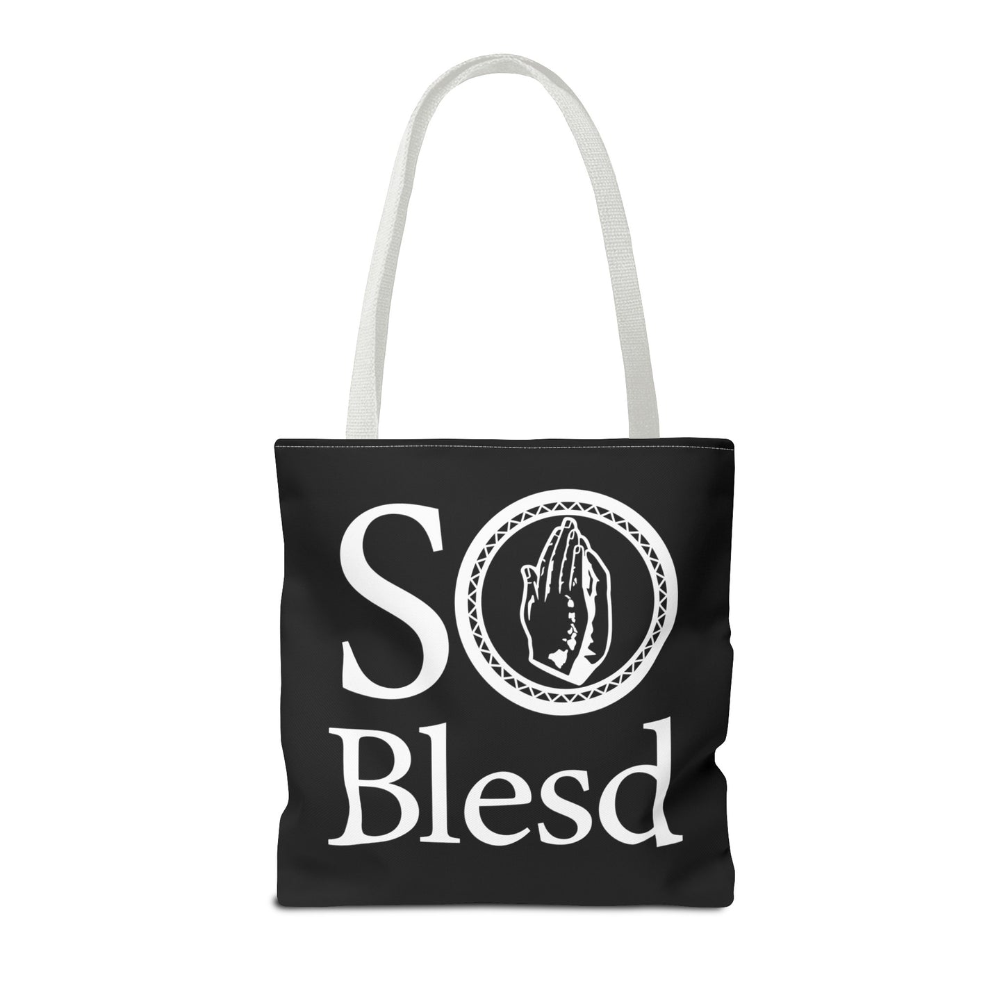 Black SoBlesd Tote Bag