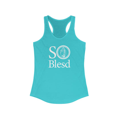 Stacked Logo Racerback Tank