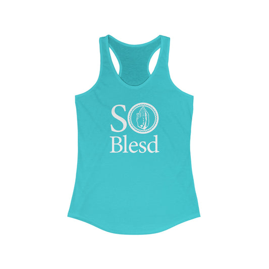 Stacked Logo Racerback Tank