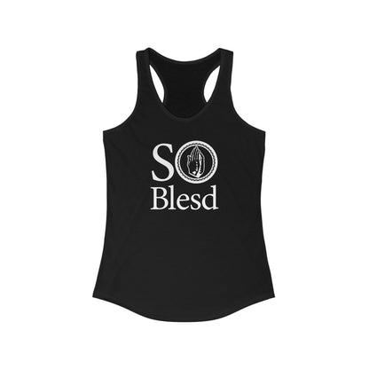 Stacked Logo Racerback Tank