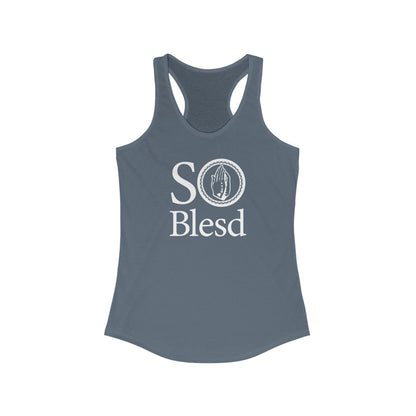 Stacked Logo Racerback Tank