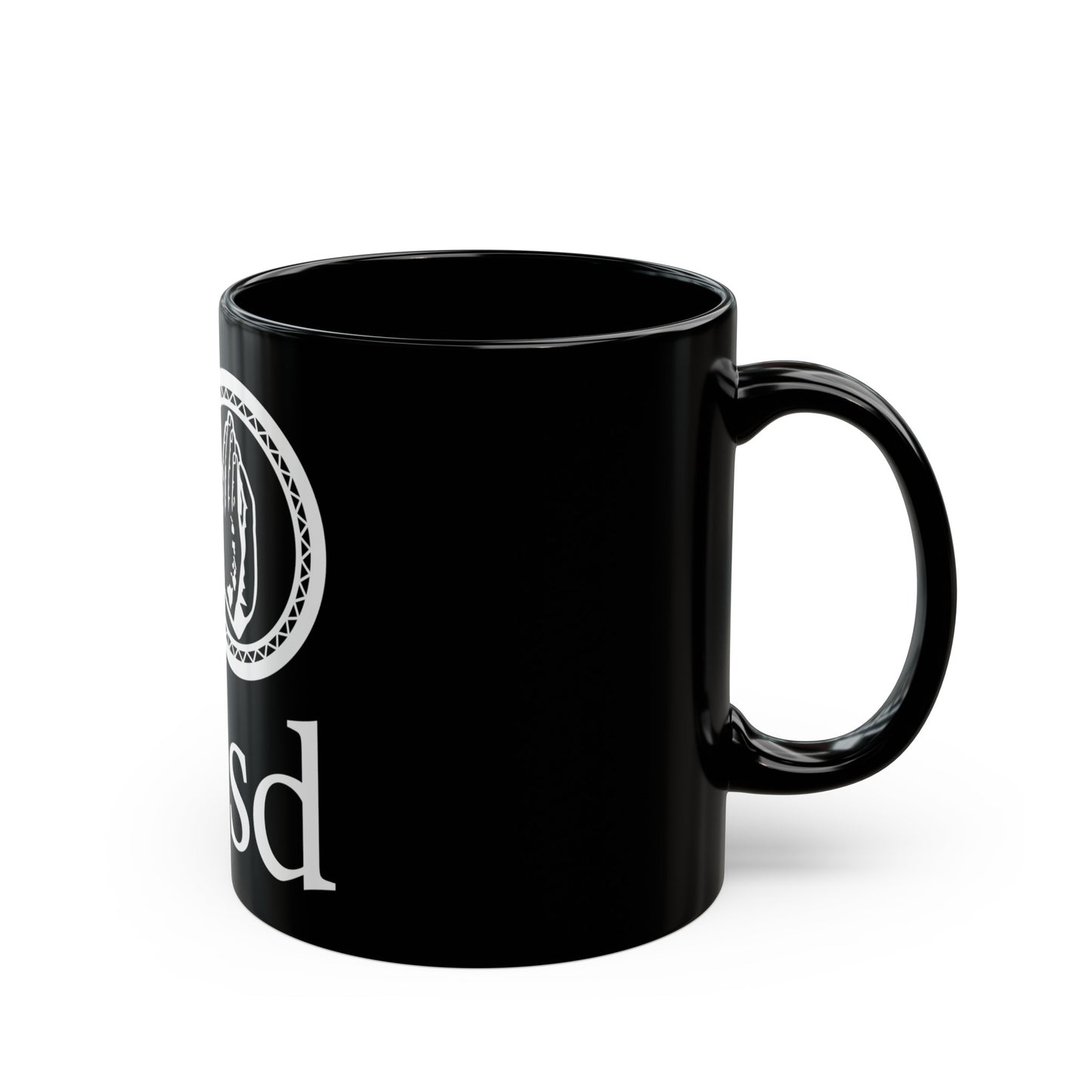 Black Coffee Mug Stacked SoBlesd (11oz)