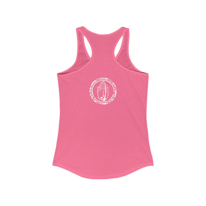 Cursive logo Racerback Tank