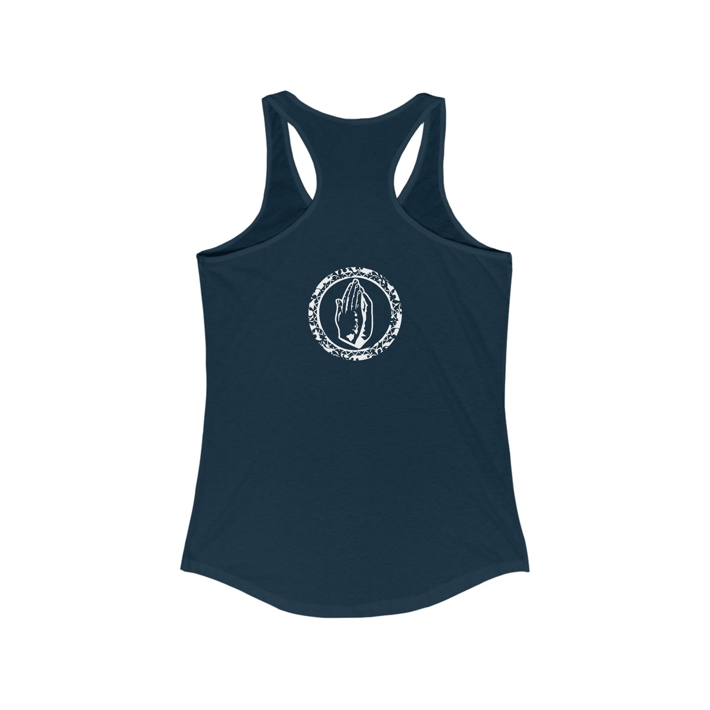 Cursive logo Racerback Tank