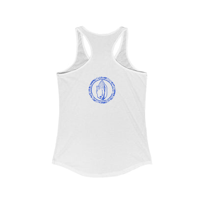 Cursive logo Racerback Tank