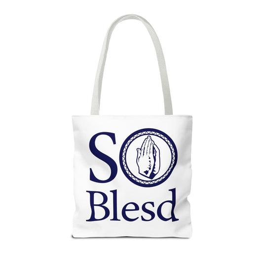 White SoBlesd Tote Bag